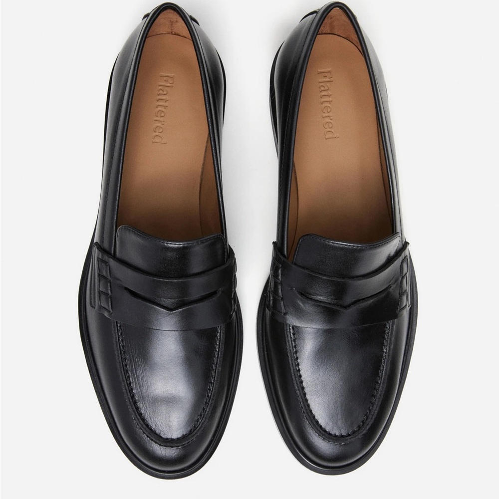 Flattered Sara Loafers Black Size 9 (Size 39)